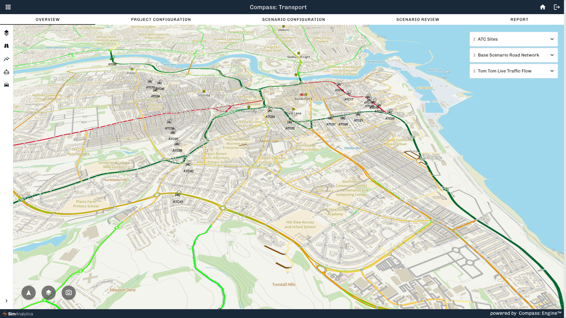 Compass: Transport screenshot